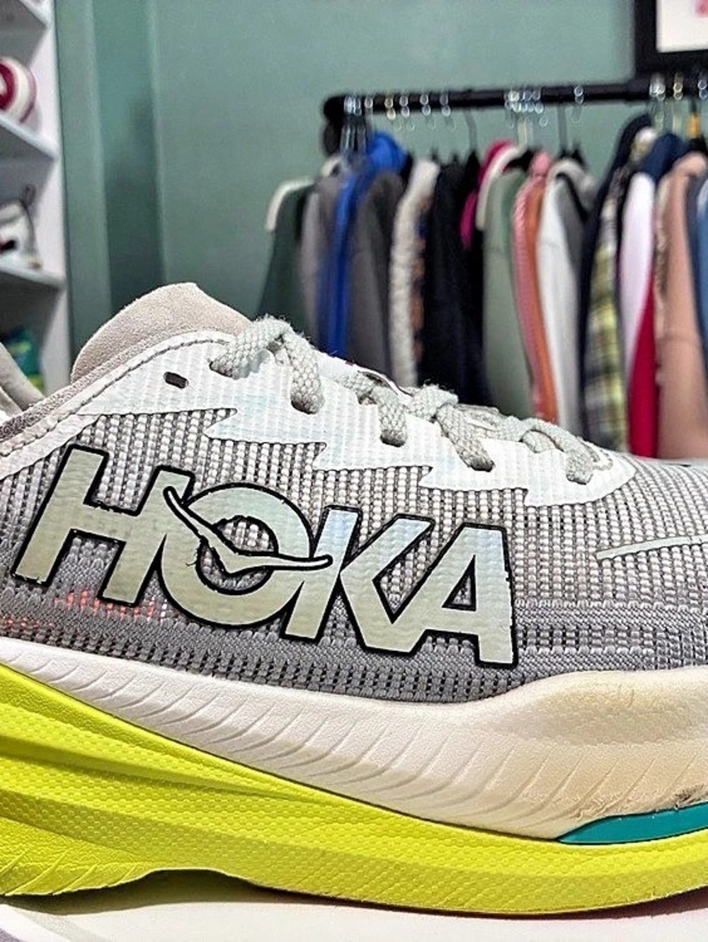 HOKA MACH X 2 Men’s Gray & Yellow US 10.5
